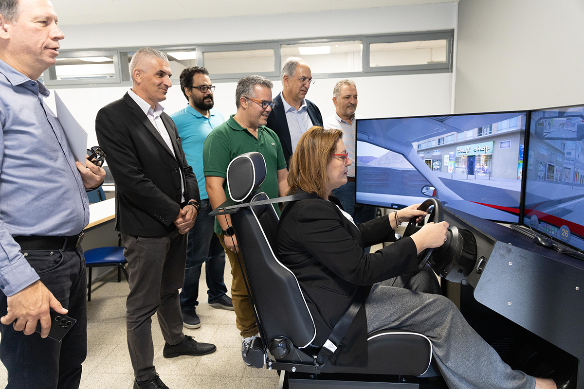 Visit of Minister of Education to the LSC