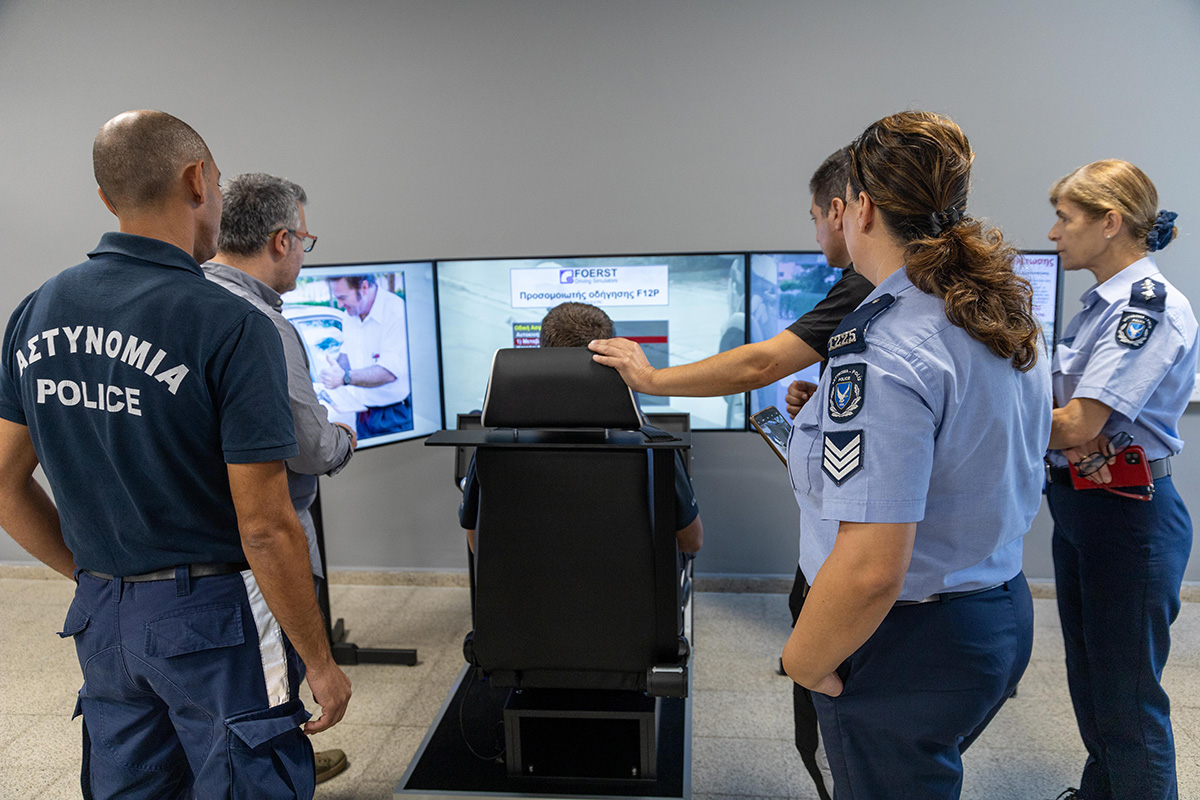 Visit of Cyprus Police to the LSC